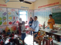 School stationery and slipper distributed,Mangaon